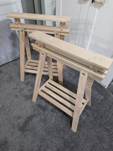 Ikea mittback trestles birch - mittback,