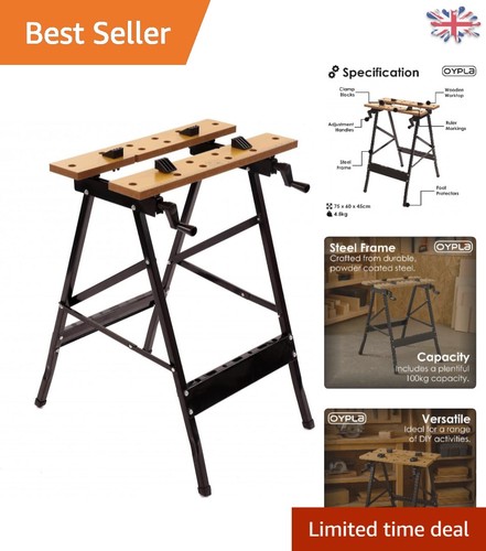 Portable foldable trestle - foldable,