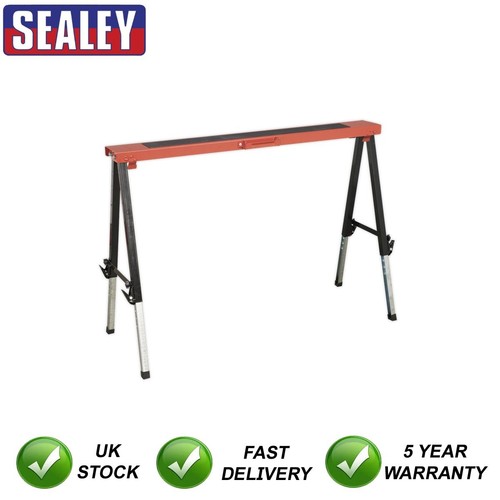 Sealey fold down trestle with - sealey,