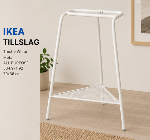 Ikea tillslag trestle white - ikea,