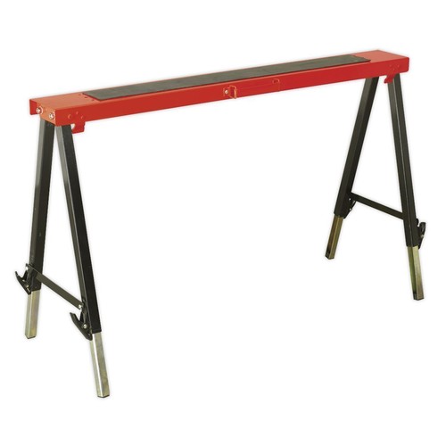 Sealey fold down trestle - down, with