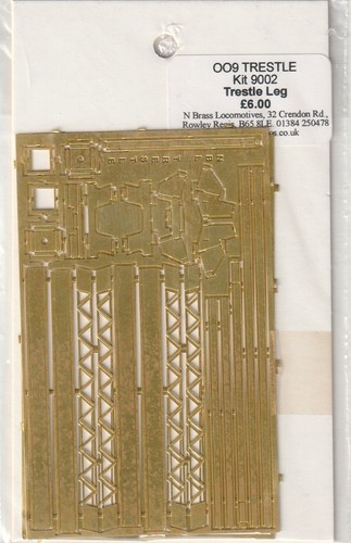 Nbrasslocos oo9 trestle kit - nbrasslocos,
