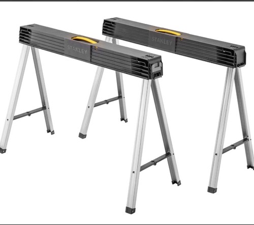 Stanley sawhorse trestle 2pk - stanley,