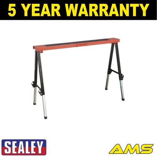 Sealey fold down trestle with - sealey,