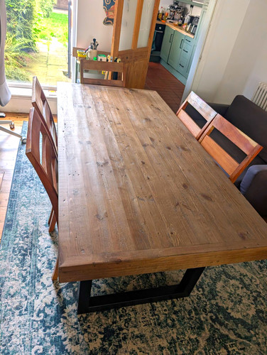 Reclaimed wood dining - reclaimed,